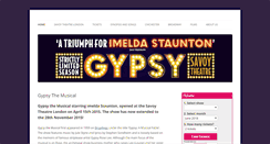 Desktop Screenshot of gypsythemusical.com